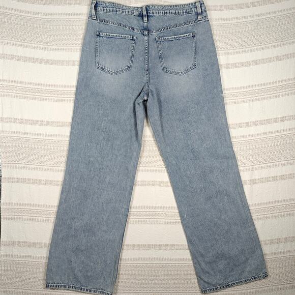 YMI Women’s Relaxed Wide Leg Light Wash Jeans Size 9/29 - Picture 2 of 8